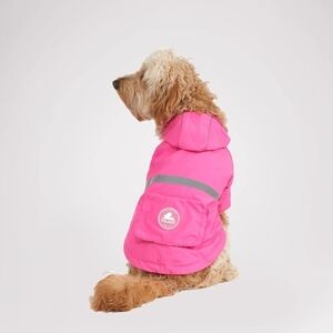 Pajar Pink XL Dog Rain Jacket with Reflective Strip